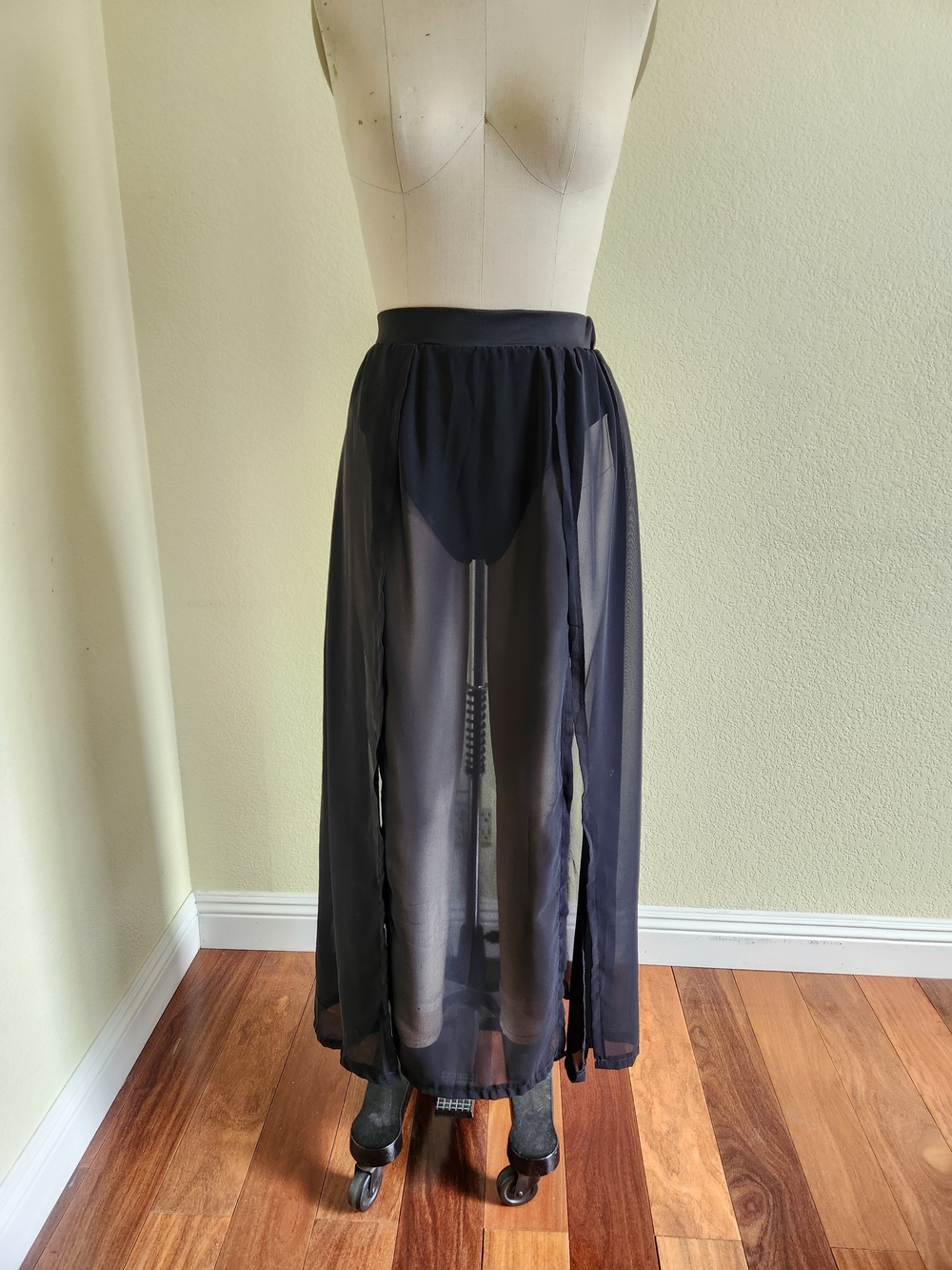 High Cut Split Front Festival Skirt